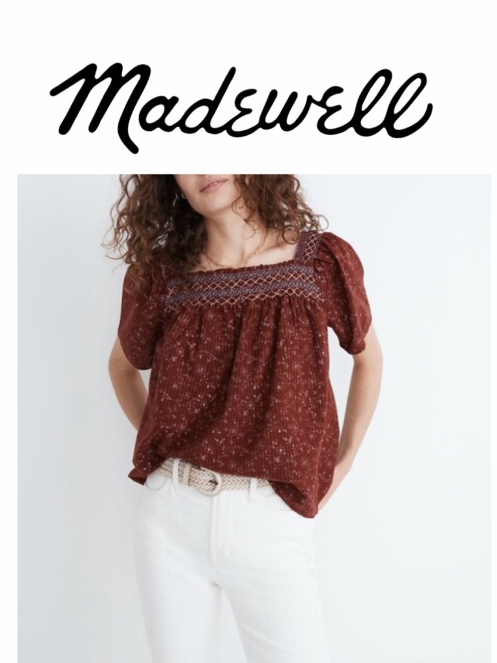 EUC Madewell Blouse